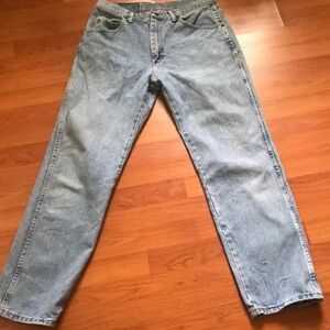 Wrangler  Men's Light Blue Denim Jeans